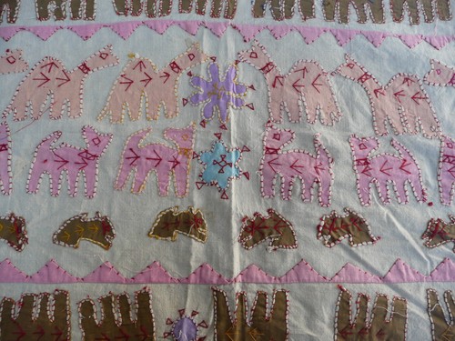 Tissu ancien vintage - tissu,