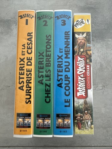 Lot vhs astérix - lot, et