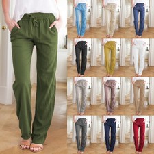 Pantalon jambes larges pour femmes pantalon de loisirs pantalon en tissu pantalon long pantalon de jogging pantalon de sport Allemagne