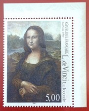 5 F -La Joconde de L. de Vinci
