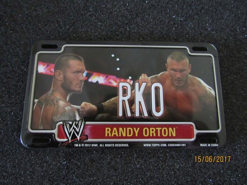 2012 topps wwe - power, plates