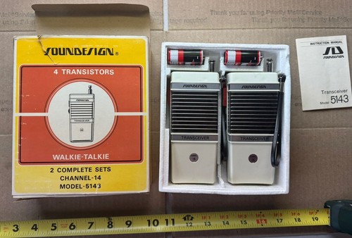 Vintage soundesign walkie - vintage,