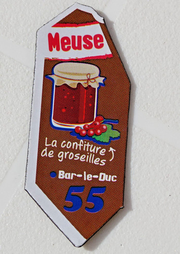 Magnet gaulois meuse carte - magnet,