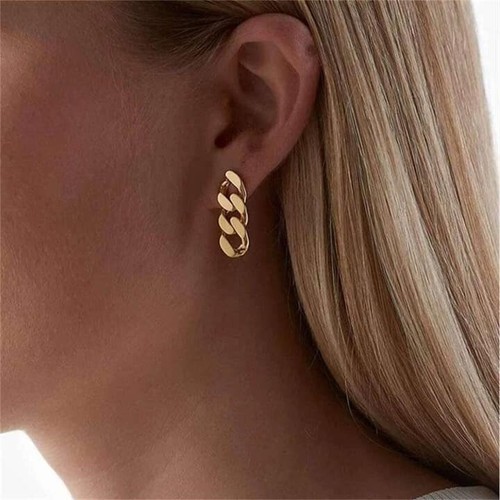 Boucles oreilles maille - boucles,