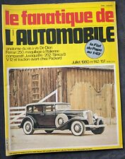 FANATIQUE DE L'AUTOMOBILE N°