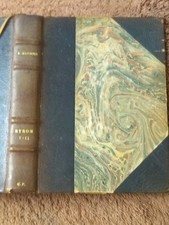 Maurois André . Lord Byron T.1 & 2. Le Livre Moderne Illustré . Reliure . 1933 