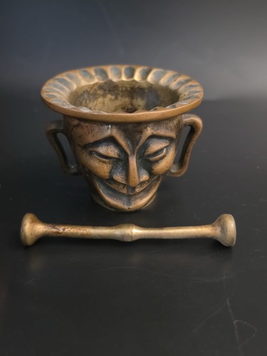 Mortier bronze janus - bronze, le