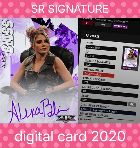 Topps slam alexa bliss - topps,