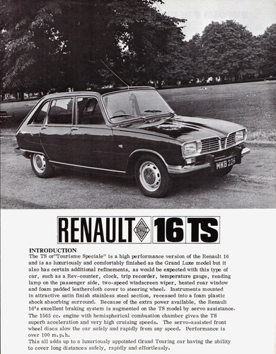 Renault specifications - renault, 16
