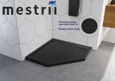 Receveur De Douche Plat Noir