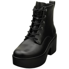 FitFlop Bottines Talon Plateformes Femme Noir