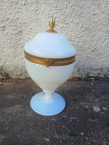 Ancienne boîte opaline - boîte,