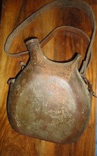 Beau bidon gourde poilu avec