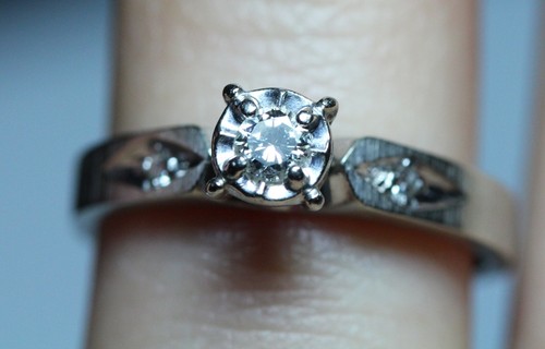 Rare vintage antique diamond - vintage,