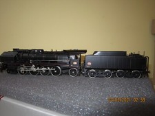 Locomotive Vapeur LEMACO HO-028/1  141 P 184 NOIR  Brass Laiton Fulgurex Metrop