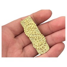 Or jaune 10 carats sur pépite