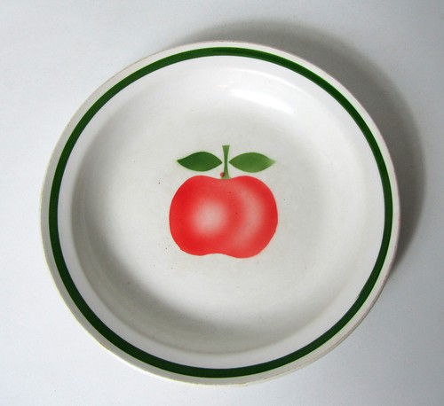 Ancien plat pomme moulin des - moulin,