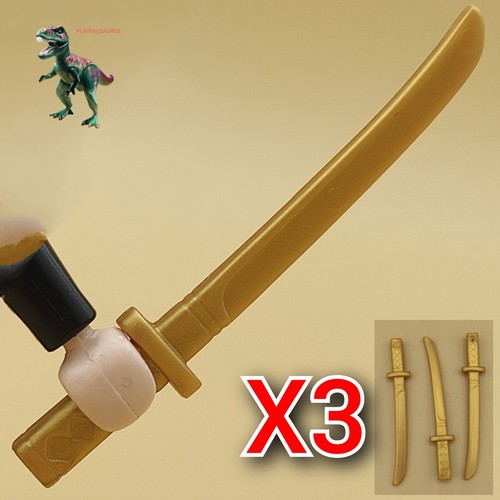 Playmobil sabre or - playmobil, d'or