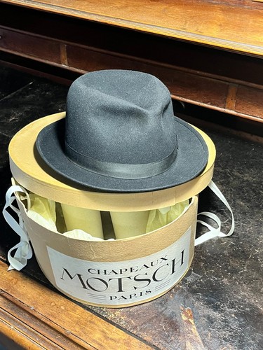 Ancien chapeau motsch - chapeau, paris