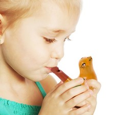  Lot de 6 sifflets en céramique pour oiseaux aquatiques, jouet amusant pour