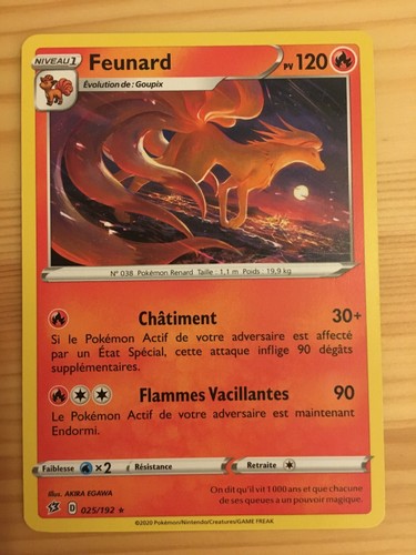 Carte pokémon rare - carte,