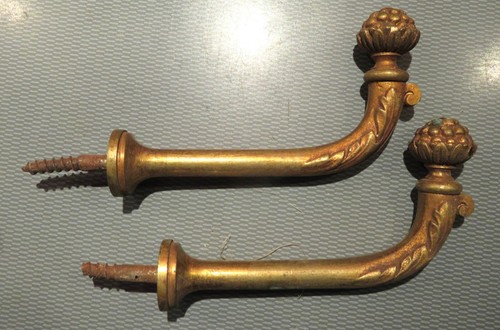 Gonds embrasse bronze - gonds, d'embrasse
