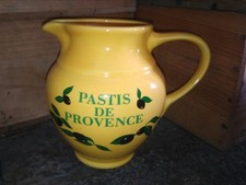 Pichet jug scotch whisky whiskey gin berger Ricard grant's pastis de Provence