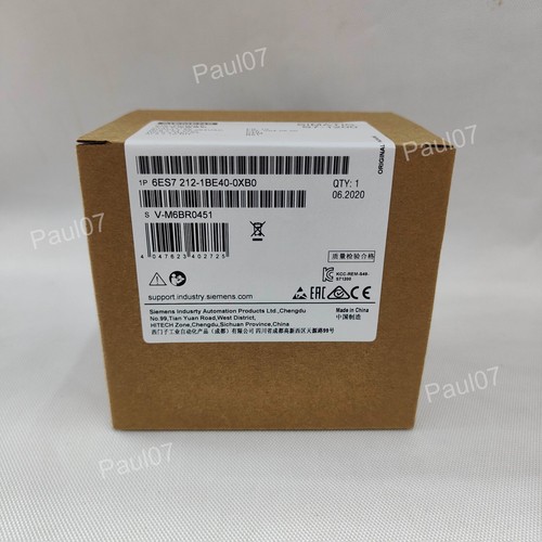 New siemens 6es7212 - new, 6es7212-1be40-0xb0