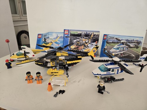 Lego city lot 7044 helicoptere - city,