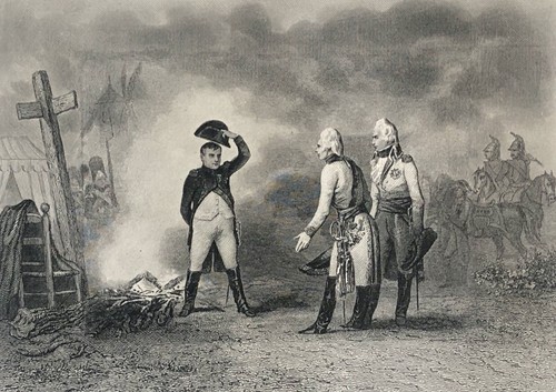 Napoléon bonaparte bivouac - bonaparte, d'