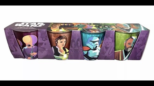 Star wars set - 4, glass
