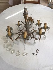 Ancien Lustre 8 branches à