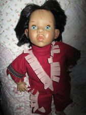 Poupée collection espagnole Llopis 40 cm indien