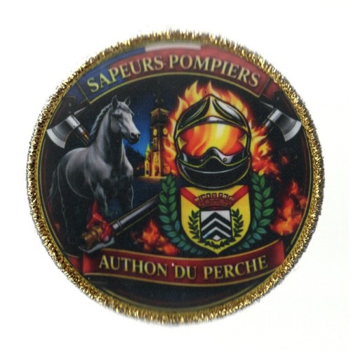 Ecussons pompiers authon - authon, du