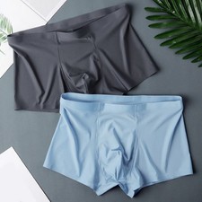 Boxer homme soie glacée slip