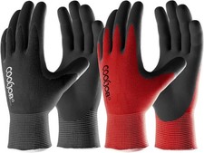 Gants de Jardinage Robustes - Pack de 6 Paires, Confort Optimal et Antidérapants