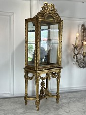 PETITE VITRINE SUR PIEDS  XIXe