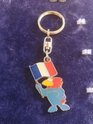 Drapeau france footix porte - france,