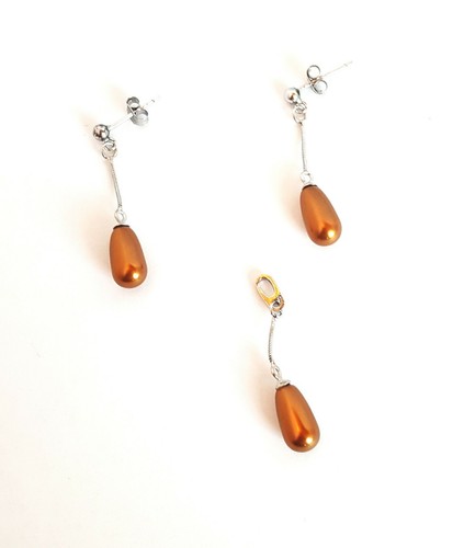 Pendentif boucles - et,