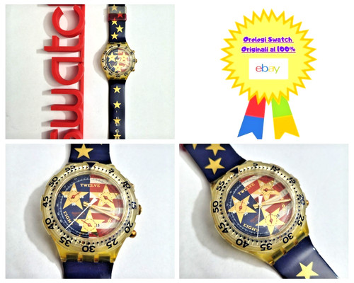 Swatch aquachrono 1995 vintage - aquachrono,