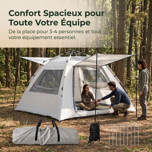Tente extérieur 4 - d'extérieur,