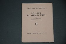 Bibliophilie P. Benoit le jour