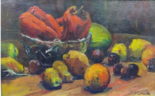 Tableau Ancien Huile Nature