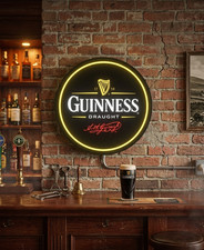 Enseigne Guinness Draught Logo