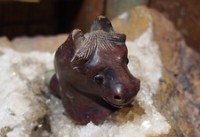 Ancienne pipe en bois bruyere sculptée  " Tete de poulain  "   vers 1880 