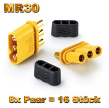 8 paires Amass MR30 2.0mm 3Pin