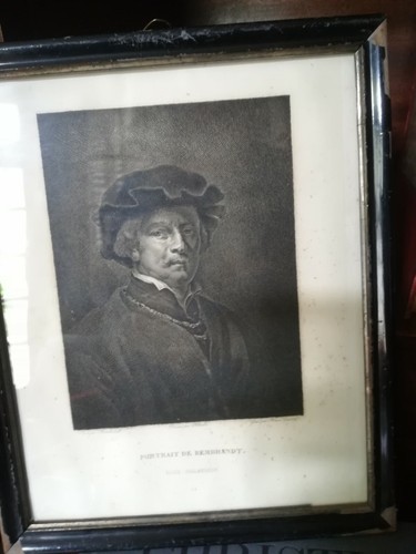 Eau forte estampe du - ou,