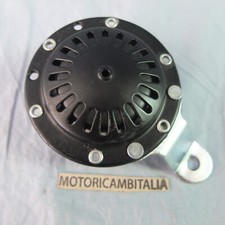 Klaxon Acoustique CLACSON HORN MOTO MOTORCYCLE Trompe 12V Aviseur Motorino Quad