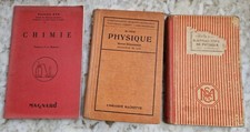 3 Livres d'école anciens