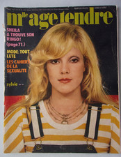 " Mlle Age tendre " n°92 de 1972 :  Sylvie Vartan-Catherine Deneuve-Mick Jagger